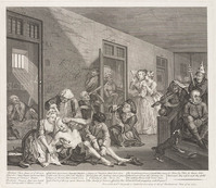 KG 15026
<br/>
The Rake's Progress (VIII)
<br/>
<em>Hogarth, William (1697 - 1764)</em>